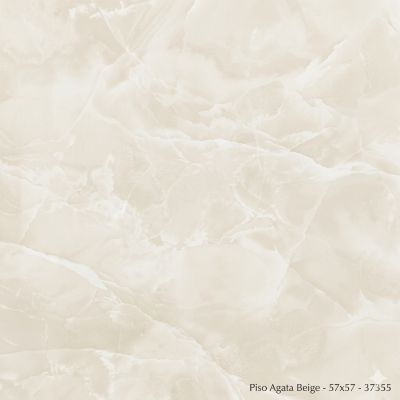 Piso Ágata Beige 57x57 cm Tipo Mármol